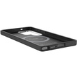Чохол Spigen для Samsung Galaxy S25 Ultra, Enzo Aramid MagSafe, carbon черен + загартоване скло 9H