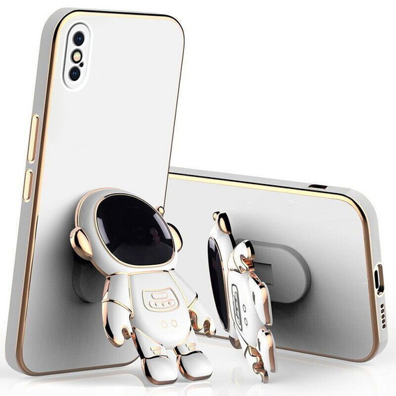 Калъфи за iPhone X / XS, Astronaut, бял