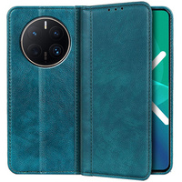 Калъфи за Huawei Mate 50 Pro, Wallet Litchi Leather, зелен