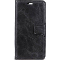 Калъф с капак за Huawei P30 Pro, Split Leather Wallet, черен