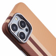 Калъфът за iPhone 15 Pro Max, Carbon Fiber MagSafe, жълт