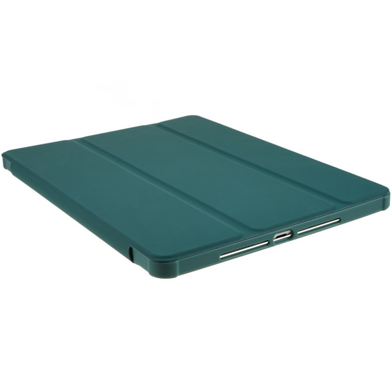 Калъф за iPad 10.2 2021 / 2020 / 2019, Smartcase Hybrid, с място за стилус, тъмнозелен