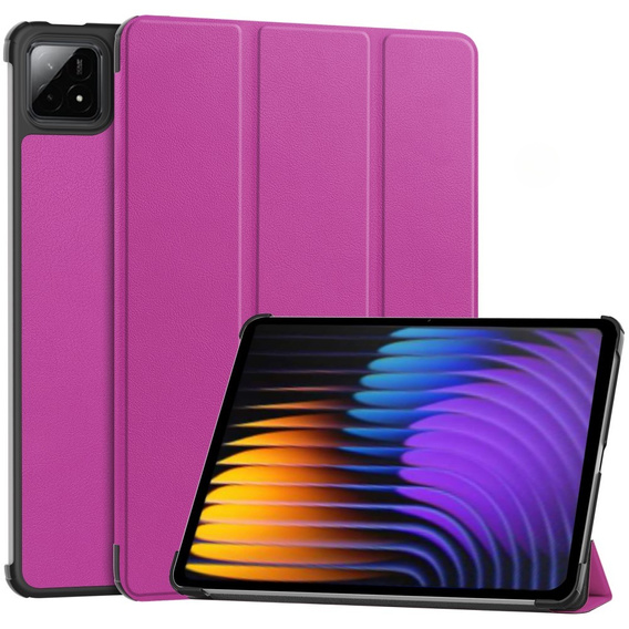 Калъф за Xiaomi Pad 7 / Xiaomi Pad 7 Pro, Smartcase, лилав