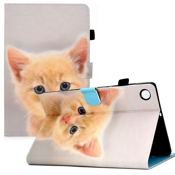 Калъфи за Lenovo Tab M10 Plus 10.6 Gen 3 125F/128F, Stand Case, sweet cat