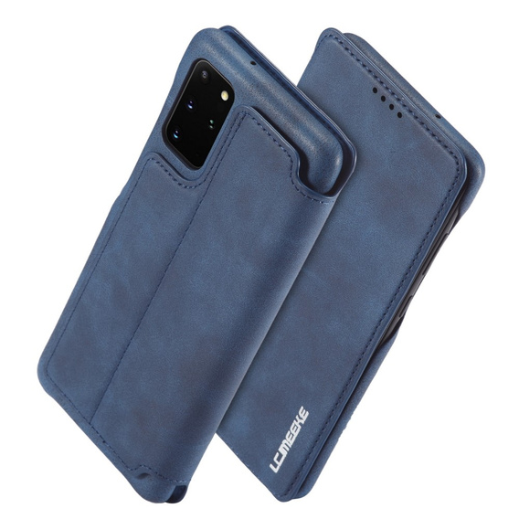 Калъф с капак за Samsung Galaxy S20 FE, LC.IMEEKE, син