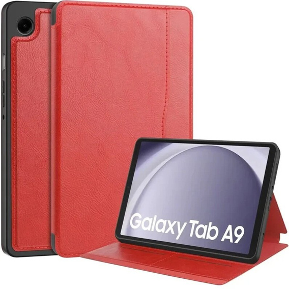 Калъфи за Samsung Galaxy Tab A9, Business Card, червен