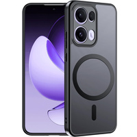 Калъф за Oppo Reno 13 Pro, за MagSafe, ERBORD Matt Case, черен