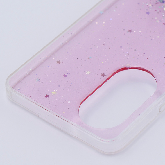 Калъфи за Oppo A58 4G, Glittery, розов