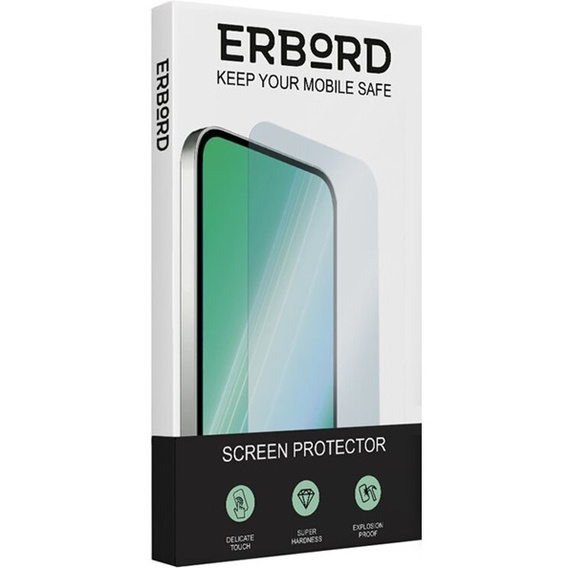 2x Закалено стъкло за Samsung Galaxy A51, ERBORD 9H Hard Glass на екрана